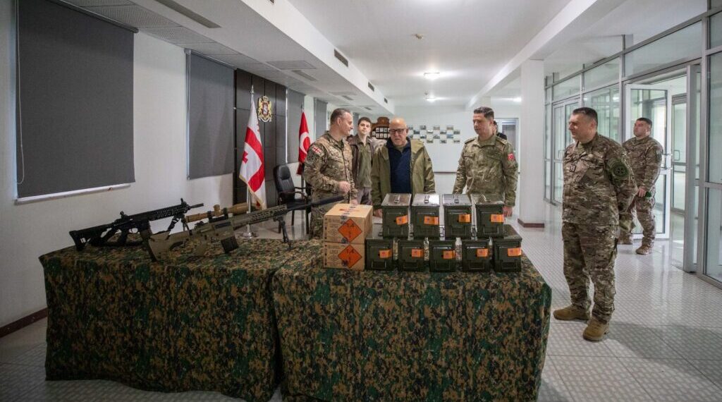 საქართველოს თავდაცვის ძალების სპეციალური ოპერაციების სარდლობას თურქეთის მიერ წარმოებული საბრძოლო ტყვია-მასალა გადაეცა